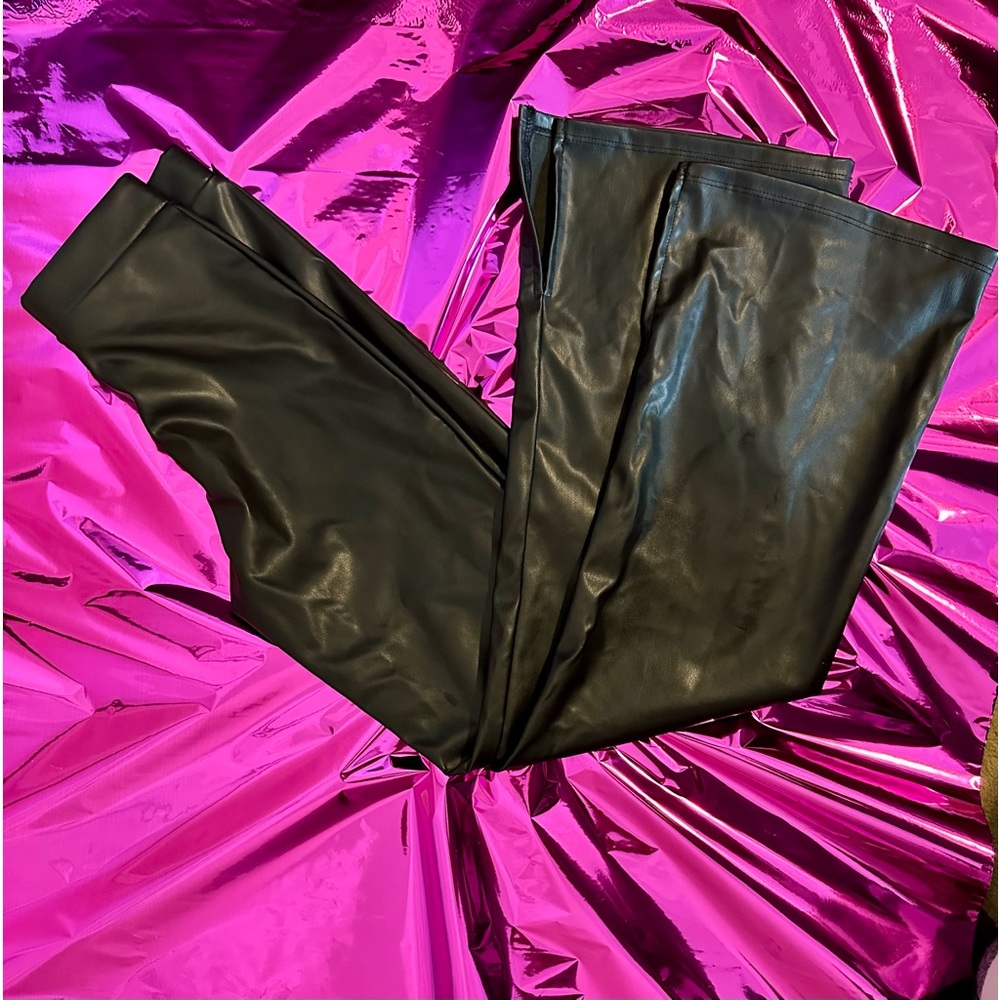 Black Leather pants.